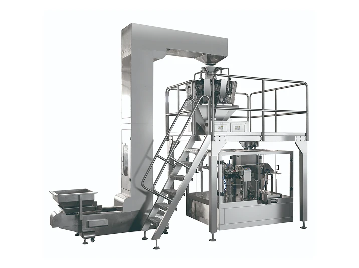 Rotary Premade Pouch Packing Machine for Granules