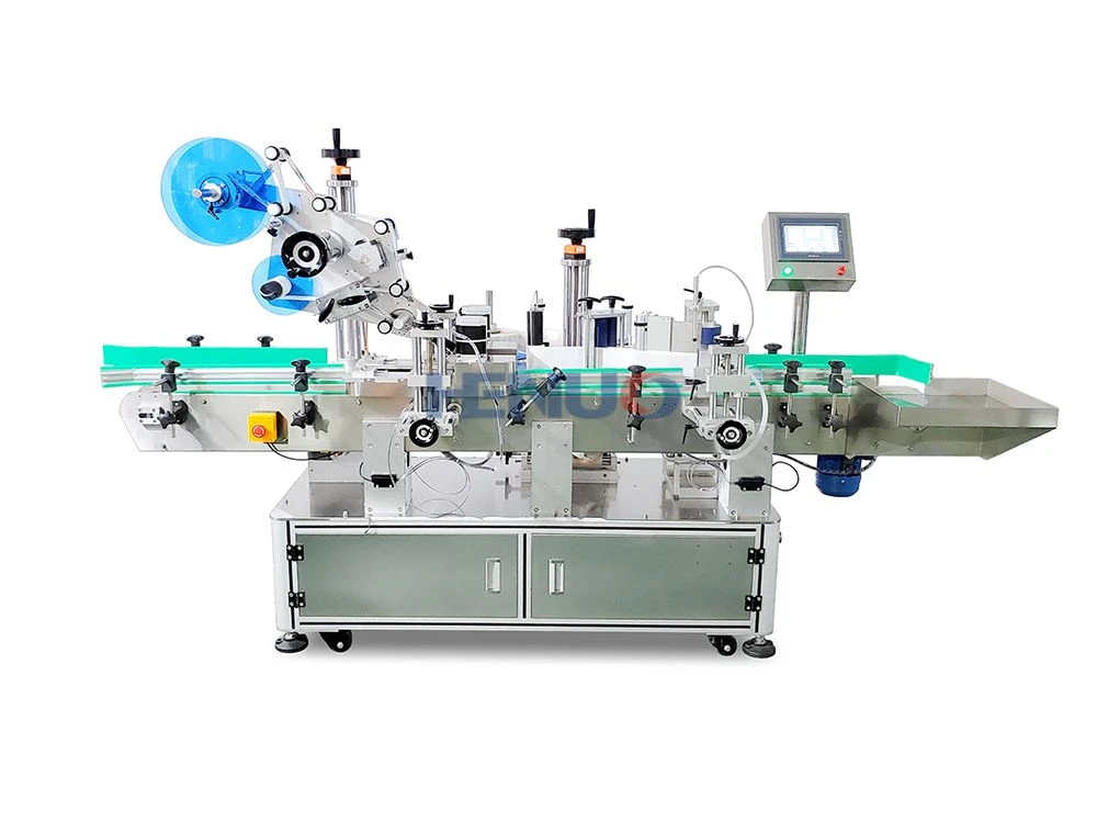 Integrated Flat Surface and Round Bottle Labeling Machine