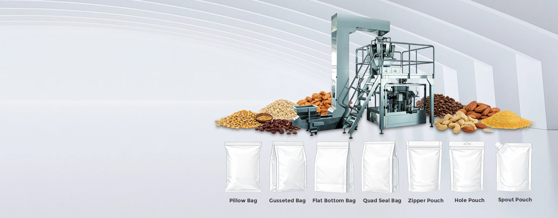 Automatic Premade Pouch Packing Machine For Granule
